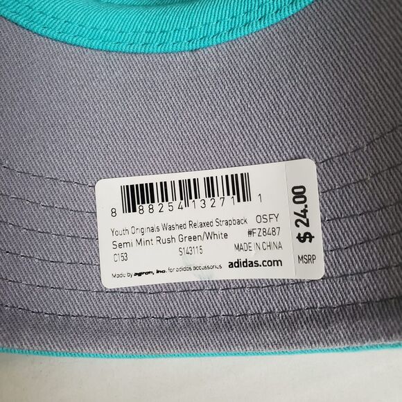 Washed Relaxed Strap-Back Hat msrp $24 - Picture 4 of 4